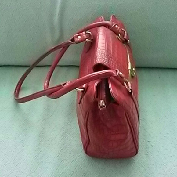 Lulu Guinness Red Bag - Picture 5 of 8